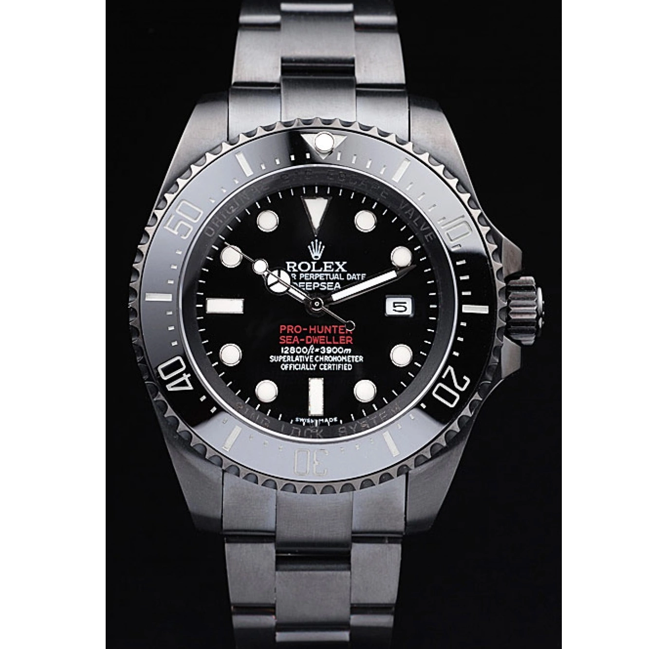 Best AAA Replica Sites Jacques Piccard Limited Rolex DeepSea Swiss 0724